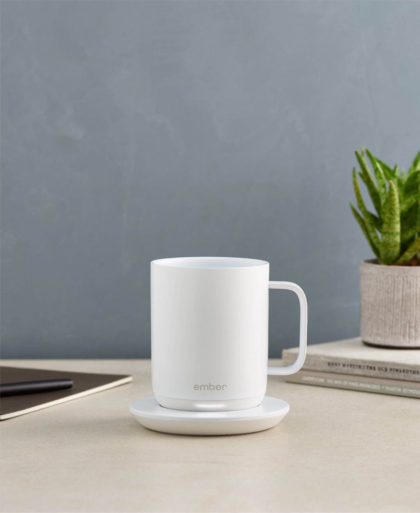 Elektrisk kaffemugg Vit V2, 295ml - Glöd