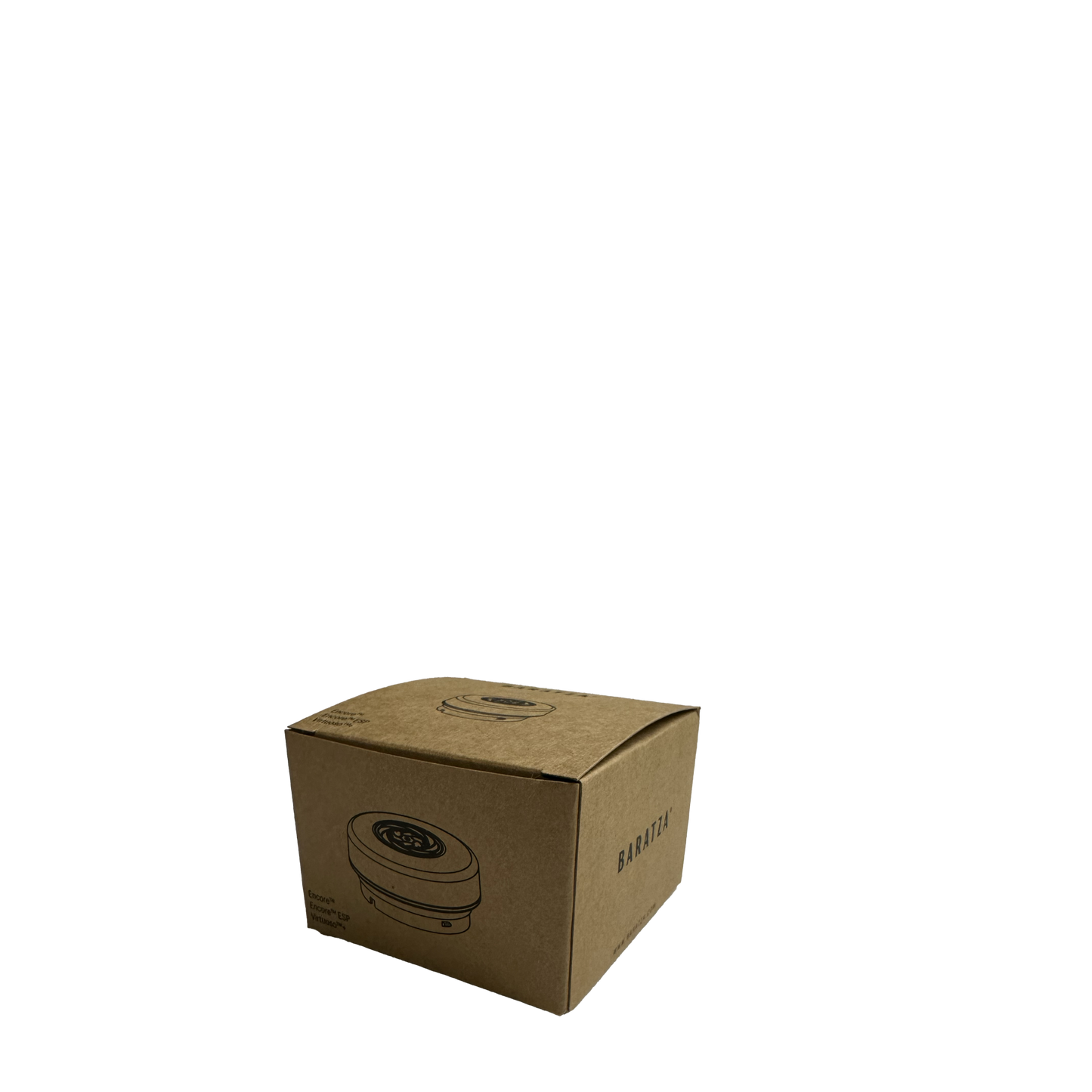 Svart kort endosbehållare - konisk burr