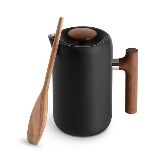 French Press Clara Valnötshandtag - Fellow