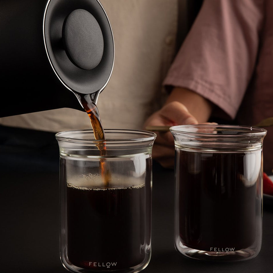 French Press Clara Valnötshandtag - Fellow