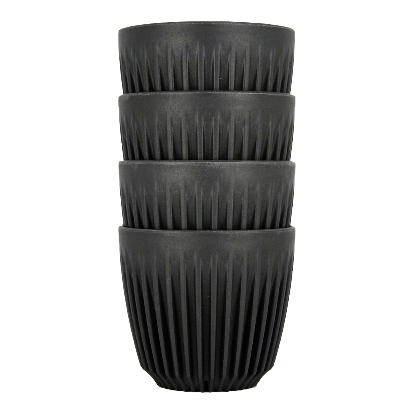 Huskeekoppar - Kolfärgad 177ml 4 pack