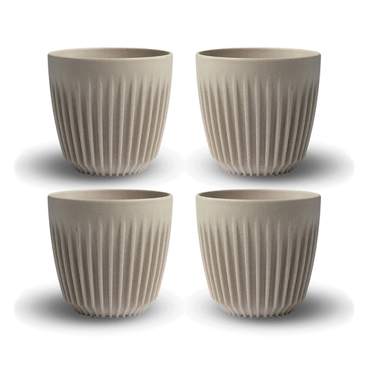 Huskeekoppar - Naturellfärgad 177ml 4 pack