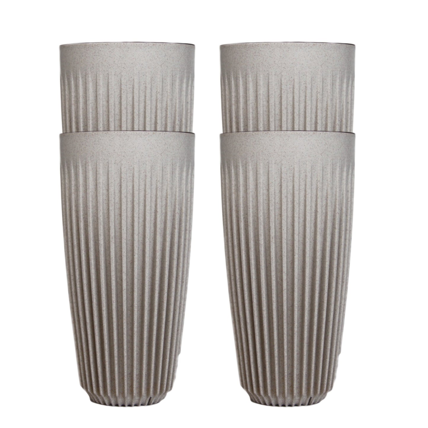 Huskeekoppar - Naturellfärgad 16oz / 350ml 4 pack