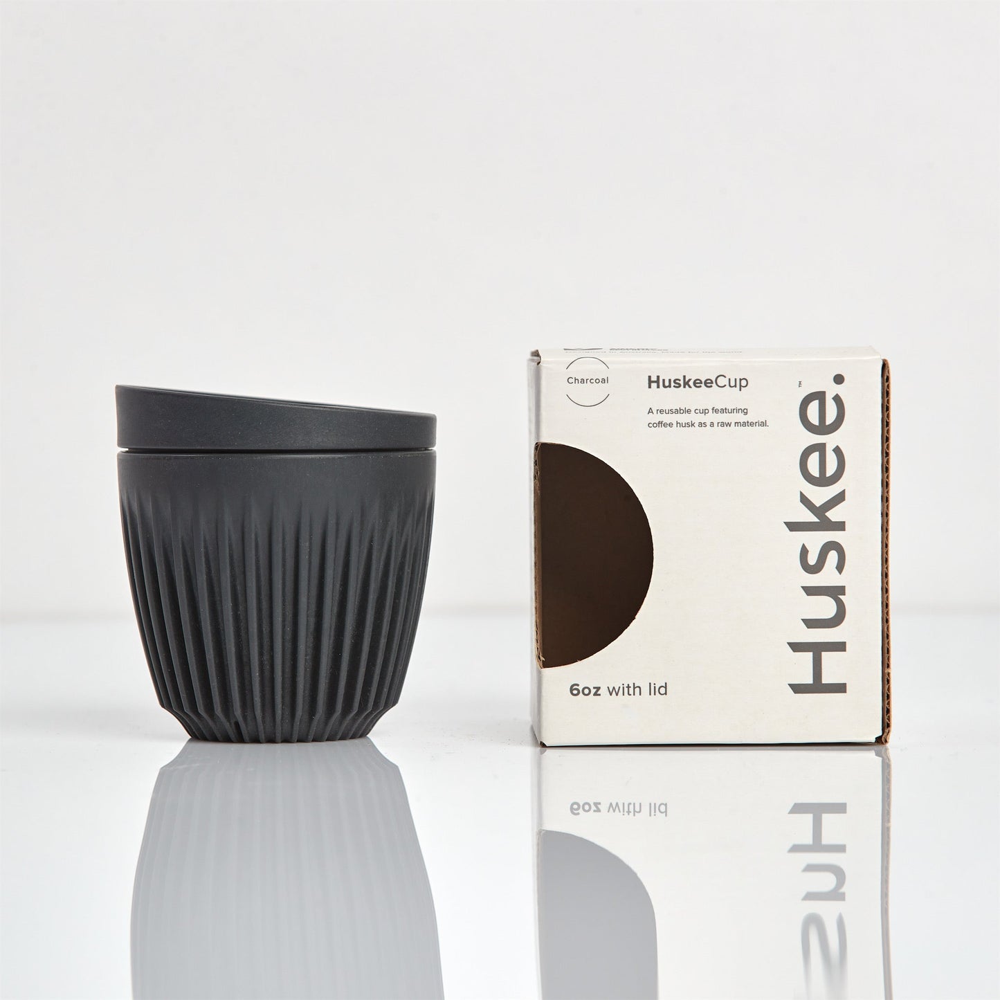 Huskeekopp - Kolfärgad 6oz/ 177ml 1-pack med lock