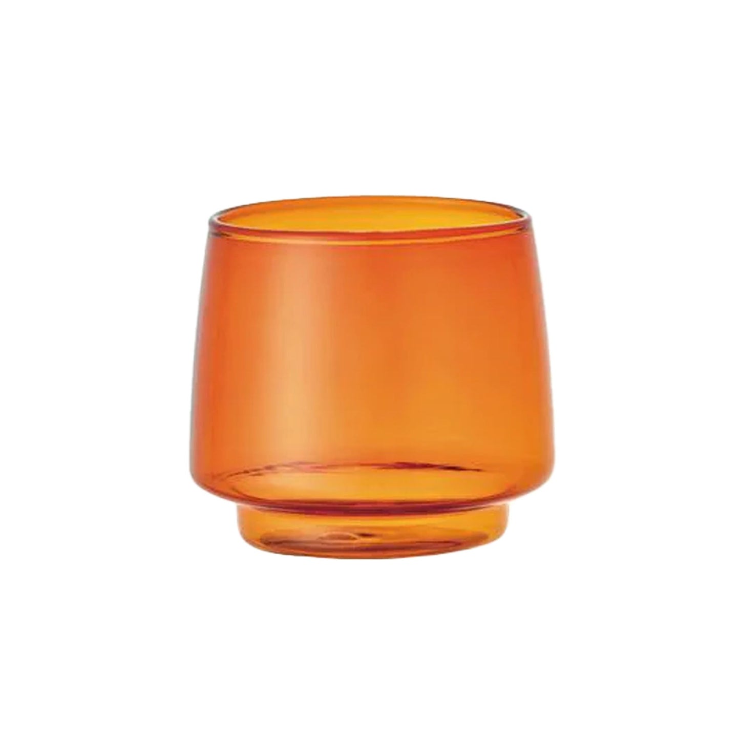 Glastumlare Sepia Amber 270ml - Kinto