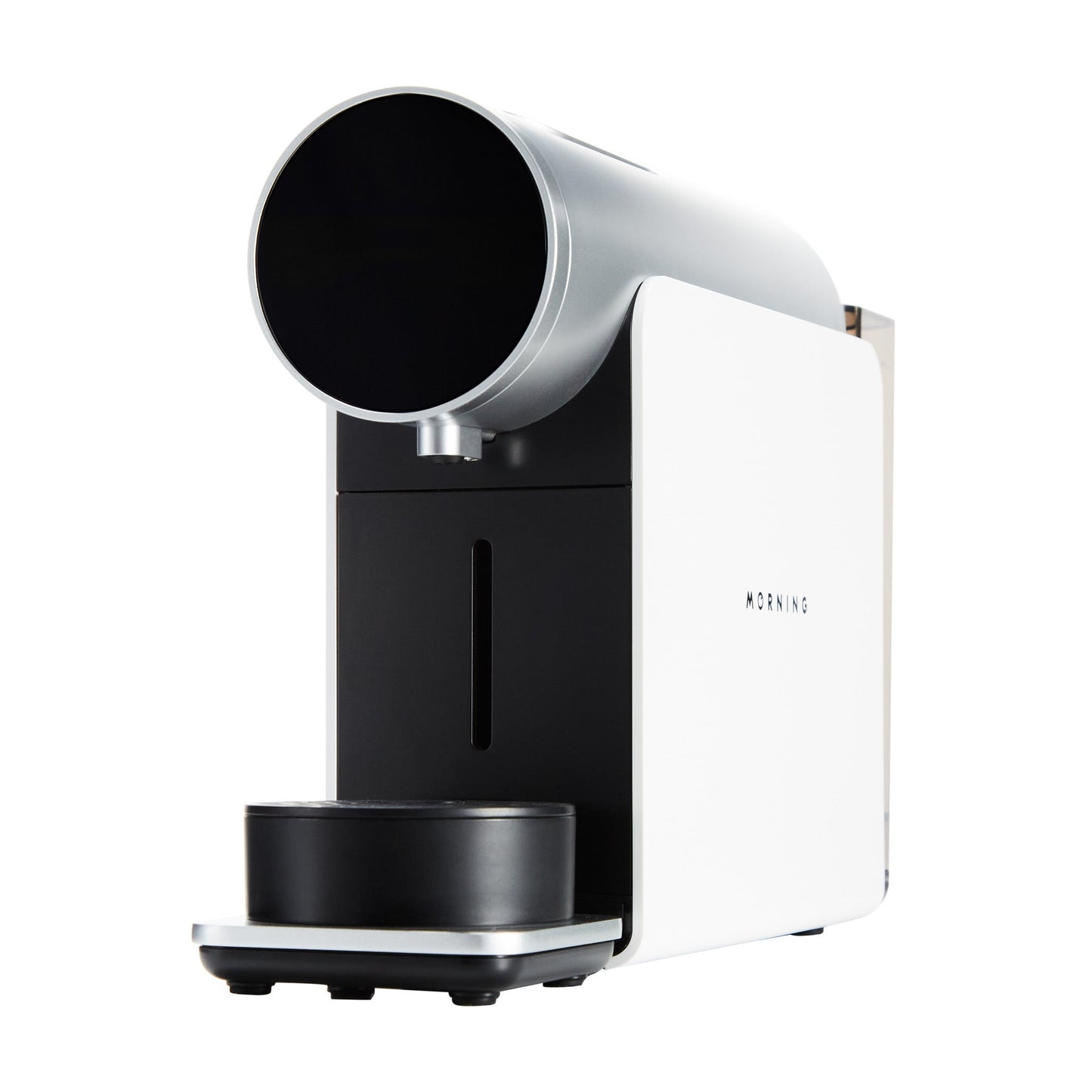 Morgonkapselmaskin, Vit - Morgon