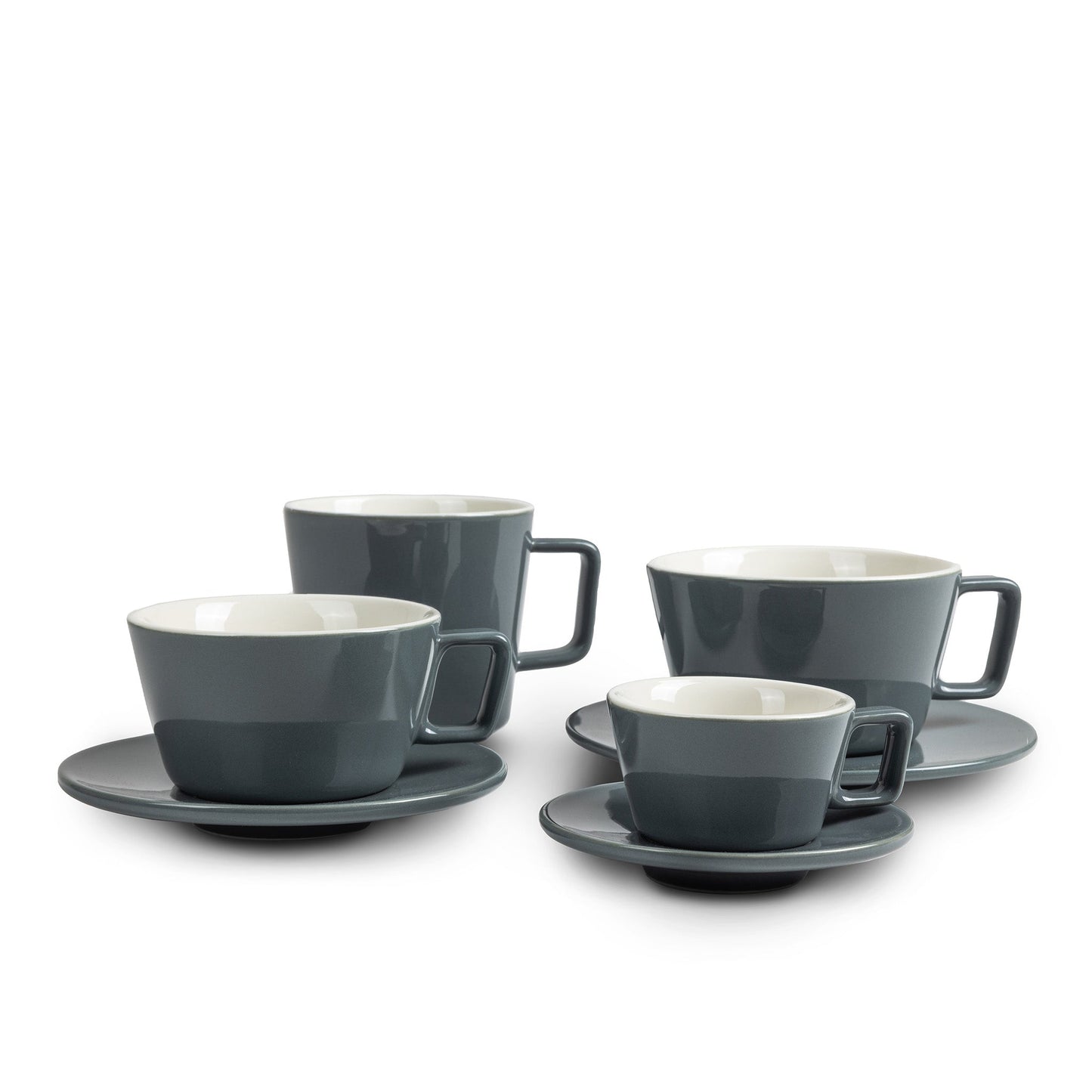 Espressokopp /w fat 9cl Grå- Peakabrew
