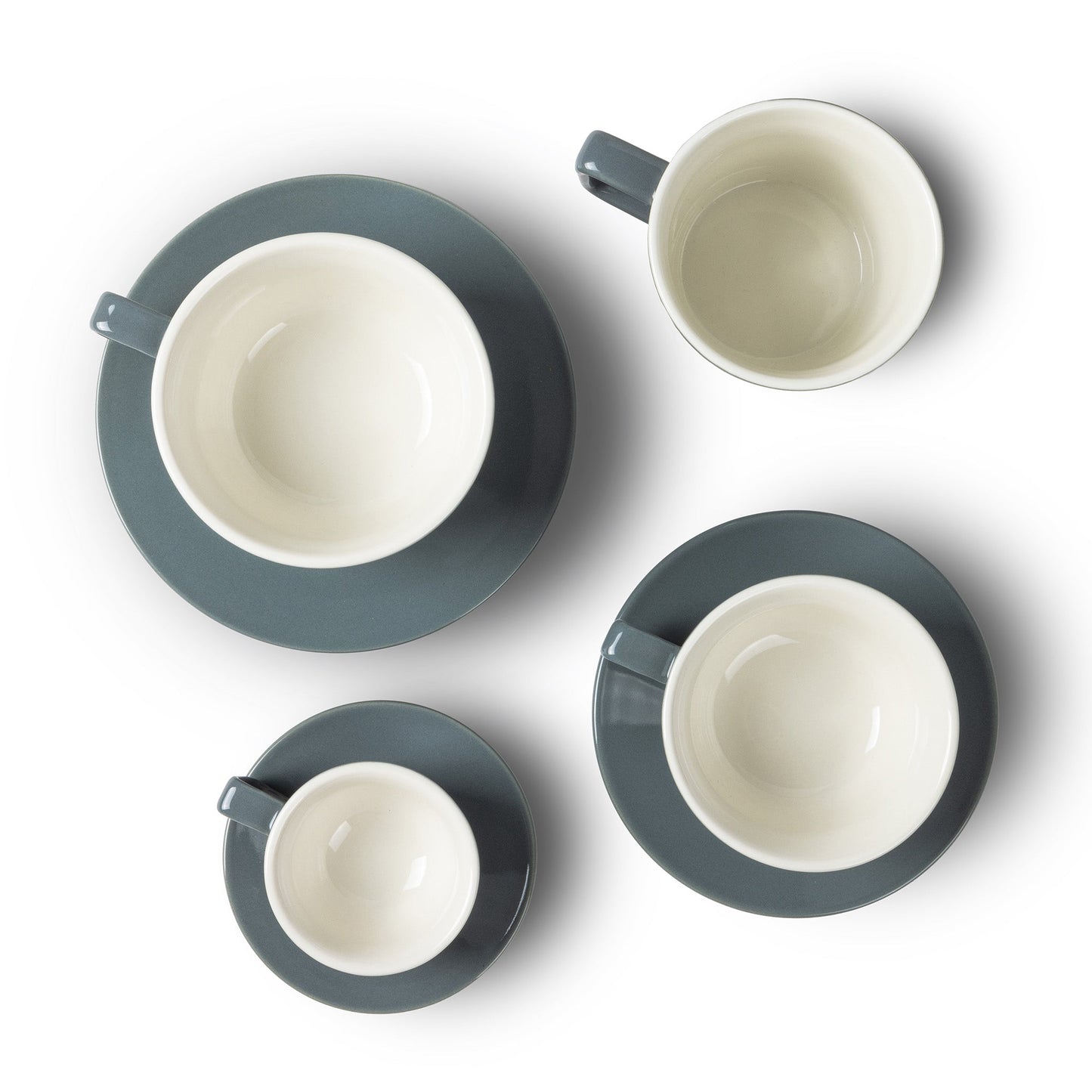 Espressokopp /w fat 9cl Grå- Peakabrew