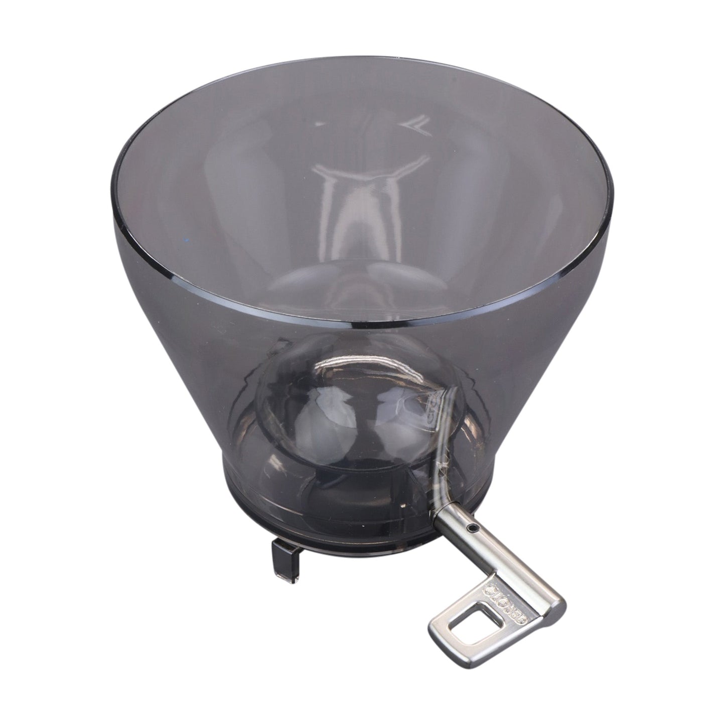 Behållare med metallavstängningshandtag