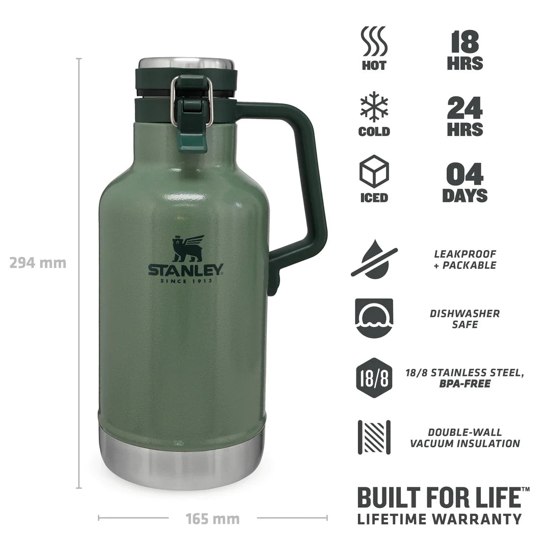Termos Growler Hammertone Grön 1,9L - Stanley