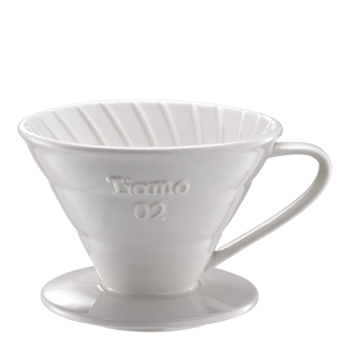 Tiamo V02 Keramiskt Filter - Vit