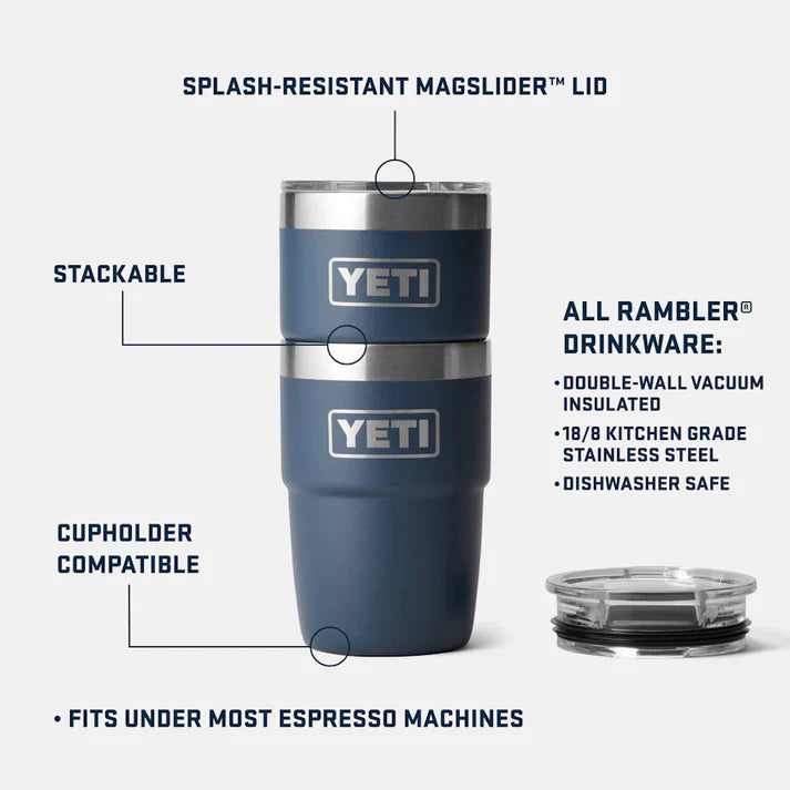 Rambler Stackable Cup 237ml - White