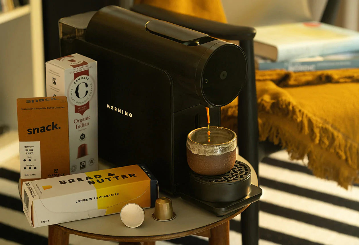 Morning Capsule Machine, Svart - Morgon