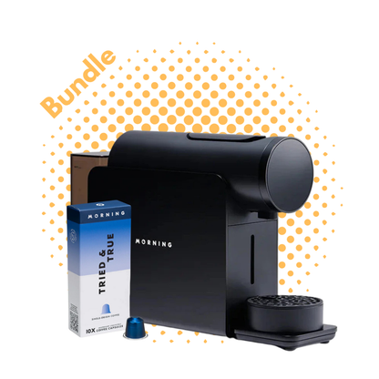 Kapselmaskin + kaffekapsel