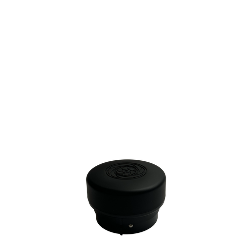 Svart kort endosbehållare - Flat Burr