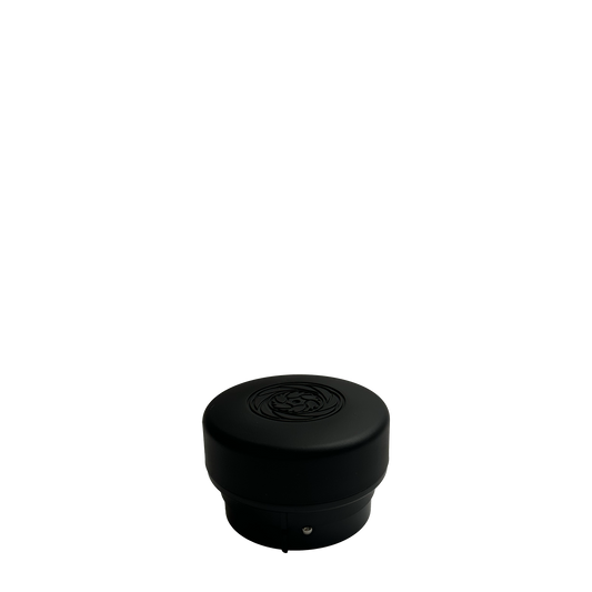 Svart kort endosbehållare - Flat Burr