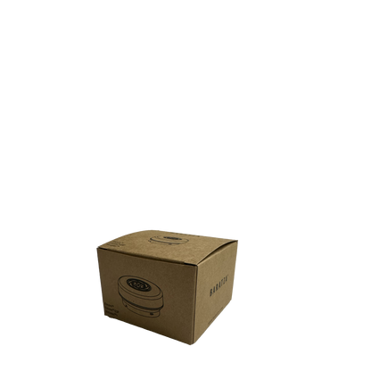 Svart kort endosbehållare - konisk burr