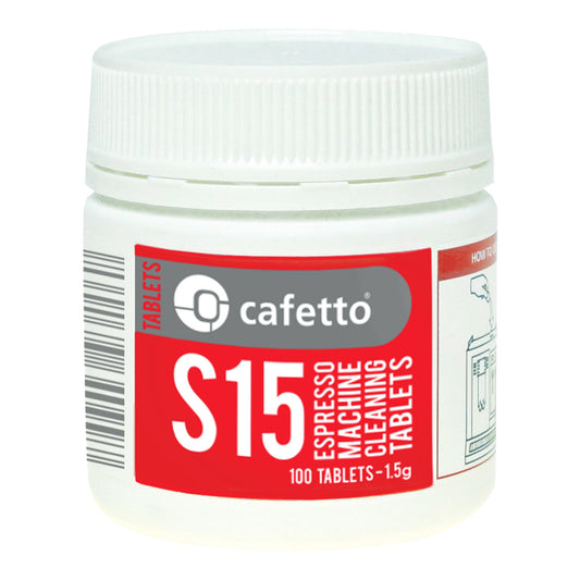 S15 Rengöringstabletter för automatisk espressomaskin – Cafetto