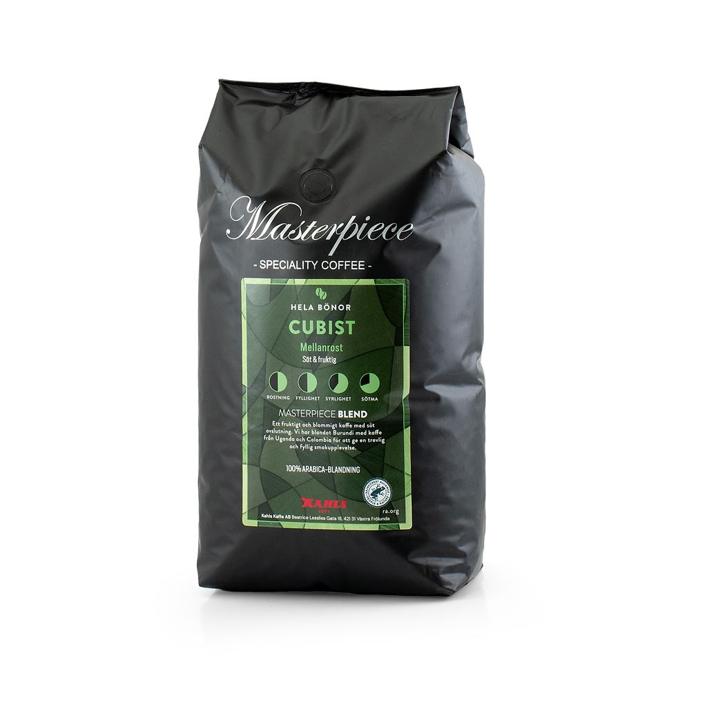 Kahls Kaffe Masterpiece Cubist kaffebönor 1000g