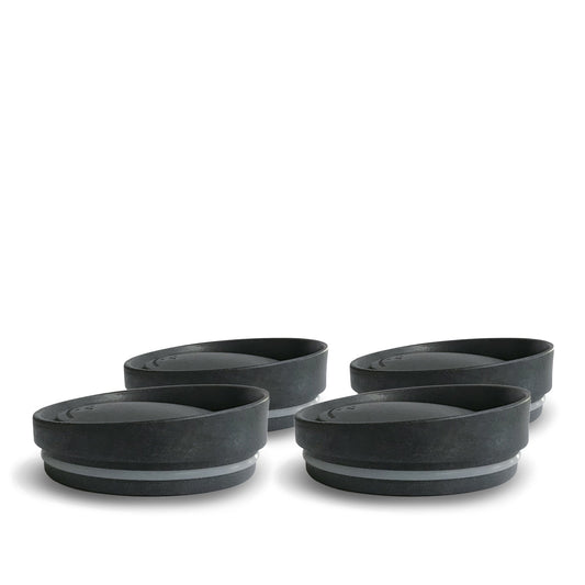 Huskeelock - Kolfärgade 4 pack