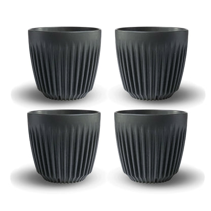 Huskeekoppar - Kolfärgad 177ml 4 pack