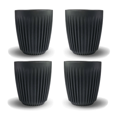 Huskeekoppar - Kolfärgad 235ml 4 pack
