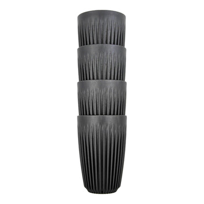 Huskeekoppar - Kol 12oz / 350ml 4 pack