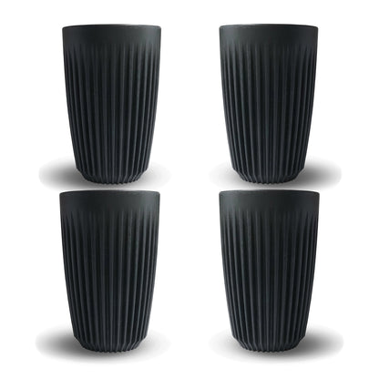 Huskeekoppar - Kol 12oz / 350ml 4 pack