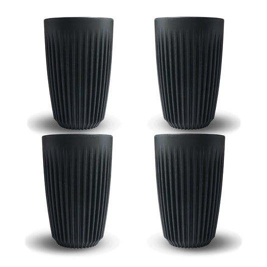Huskeekoppar - Kol 12oz / 350ml 4 pack