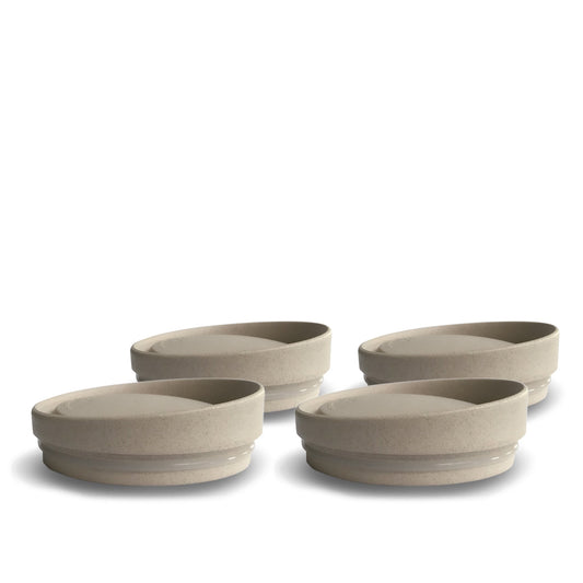 Huskeelock - Naturellfärgade 4 pack
