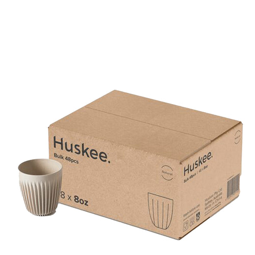 Mugg 8oz Natural 48st - Huskee