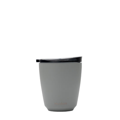 Steel Mug & Lid 8oz Slate