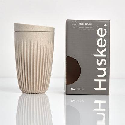 Huskeekopp - Naturellfärgad 350ml 1-pack med lock