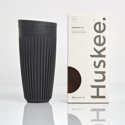 Huskeekopp - Kolfärgad 16oz/ 350ml 1-pack med lock