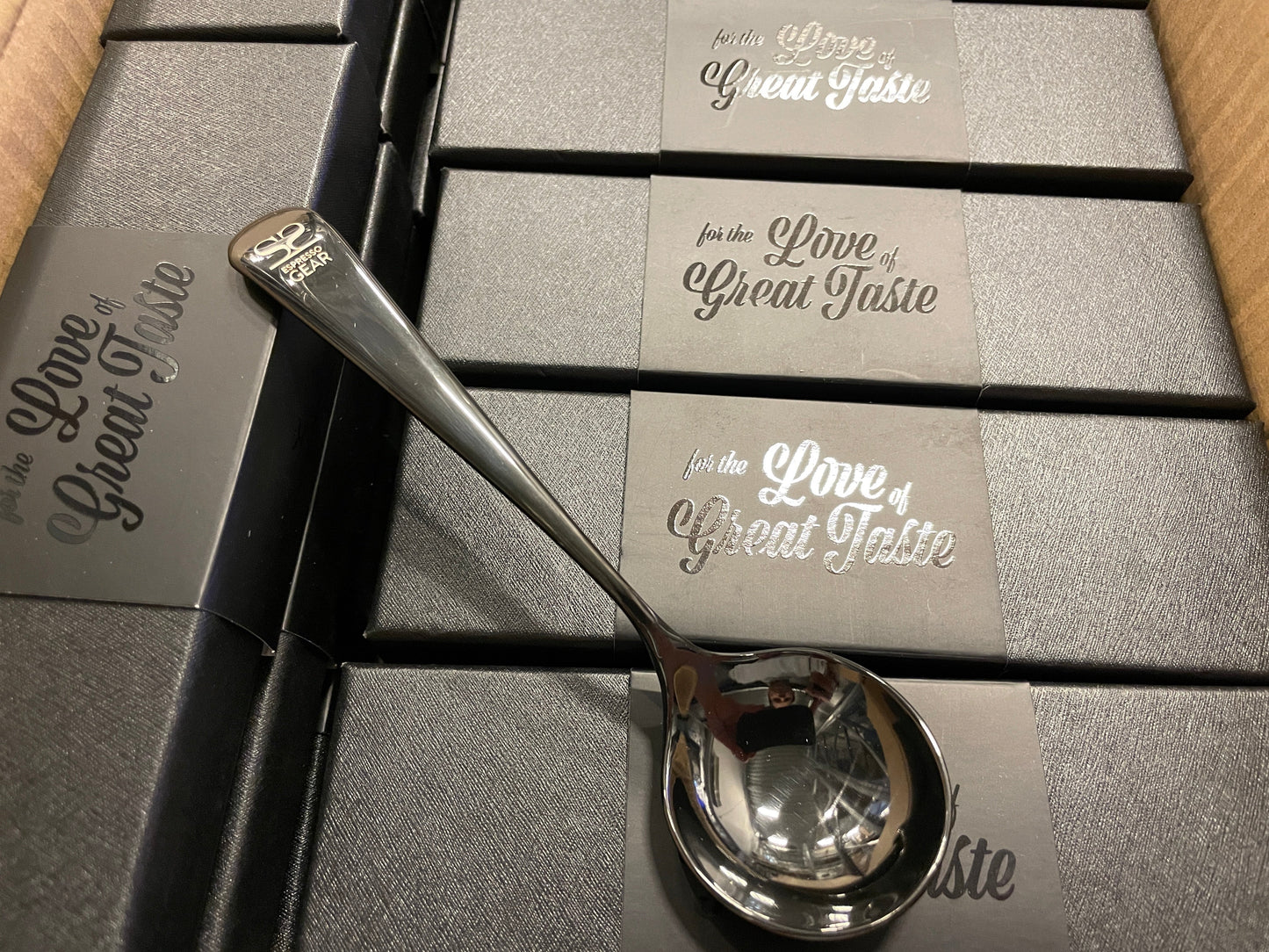 Koppningssked Svart Stealth - Espresso Gear