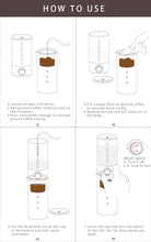 Load image into Gallery viewer, Cold Brew Black Ice Dripper Set – Timemore