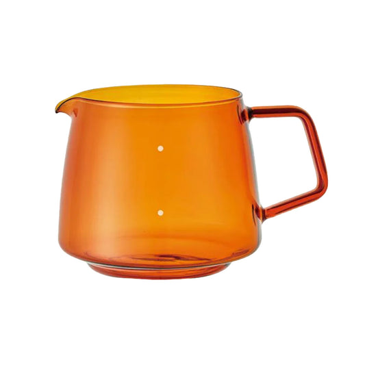 Glaskanna Sepia Amber 600ml - Kinto