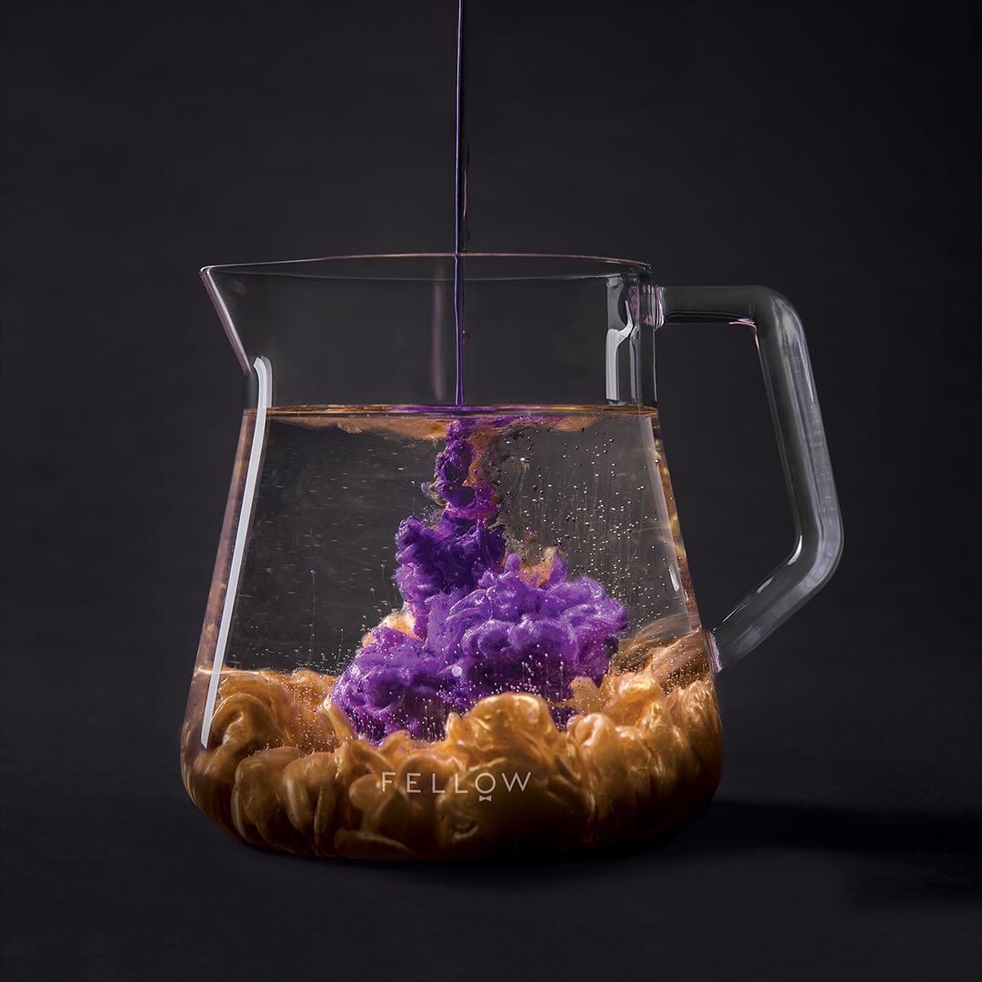 Might Small Glaskanna 500ml Rök färg