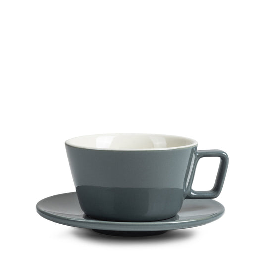 Cappuc kopp /w fat 25cl Grå- Peakabrew