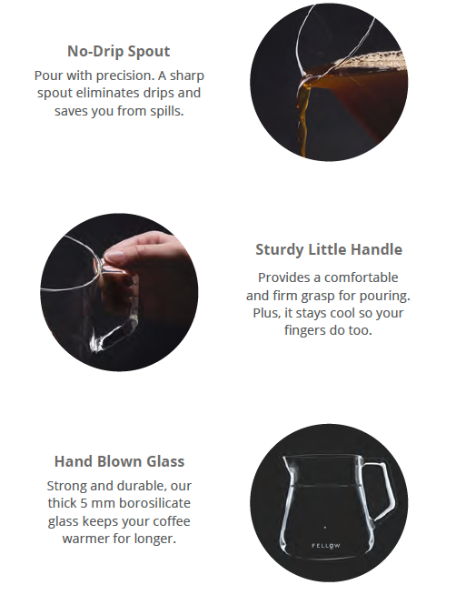 Might Small Glaskanna 500ml Rök färg