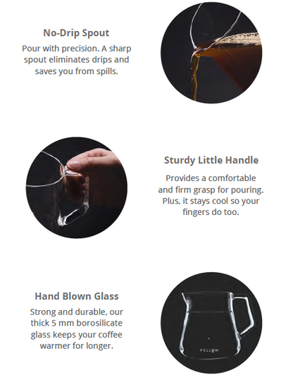 Mighty Small Glaskanna 500ml - Klar