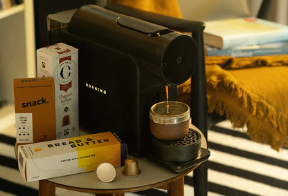 Morning Capsule Machine, Svart - Morgon